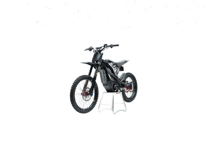 Ventus V1+ electric dirt bike showcasing sleek design and advanced features, ready for high-performance riding.